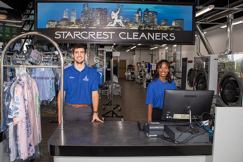 Starcrest Cleaners Reception