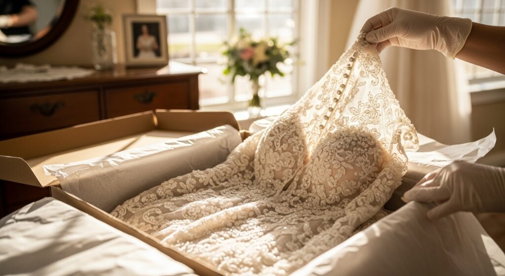 wedding dress preservation